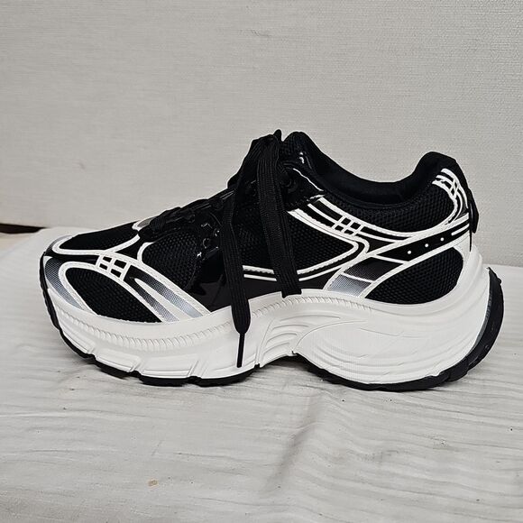 TAXI CLARA WOMENS PLATFORM SNEAKERS BFPM-03-033 - Picture 5 of 10